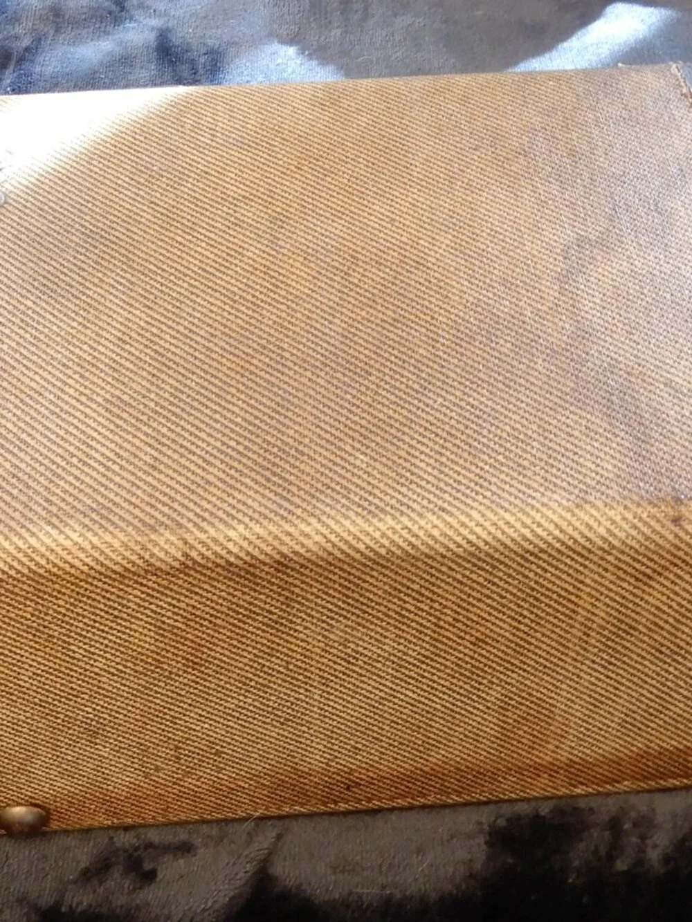 Vintage Barnette Jaffe Baja Film Case, 1950's item, Storage Case
